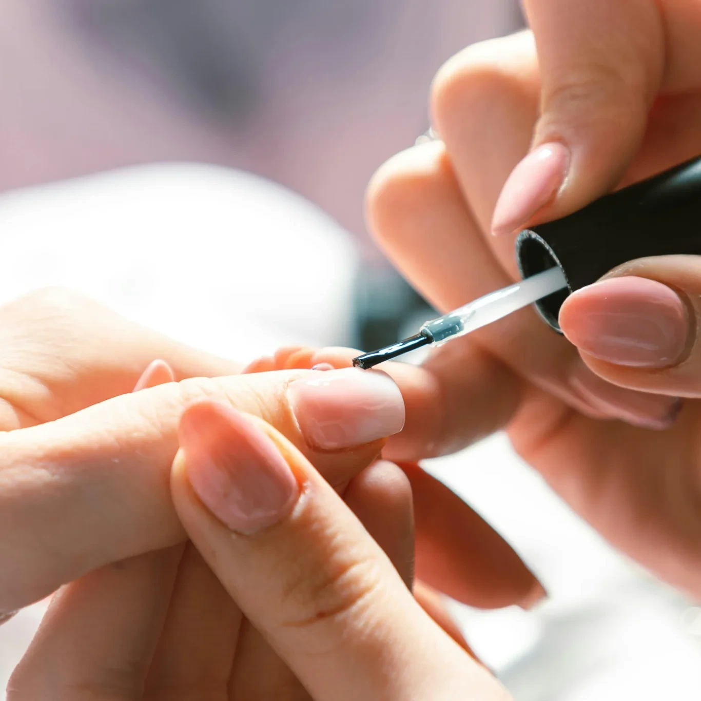 Professional Nail Assessment Before Manicure Or Gel Service
