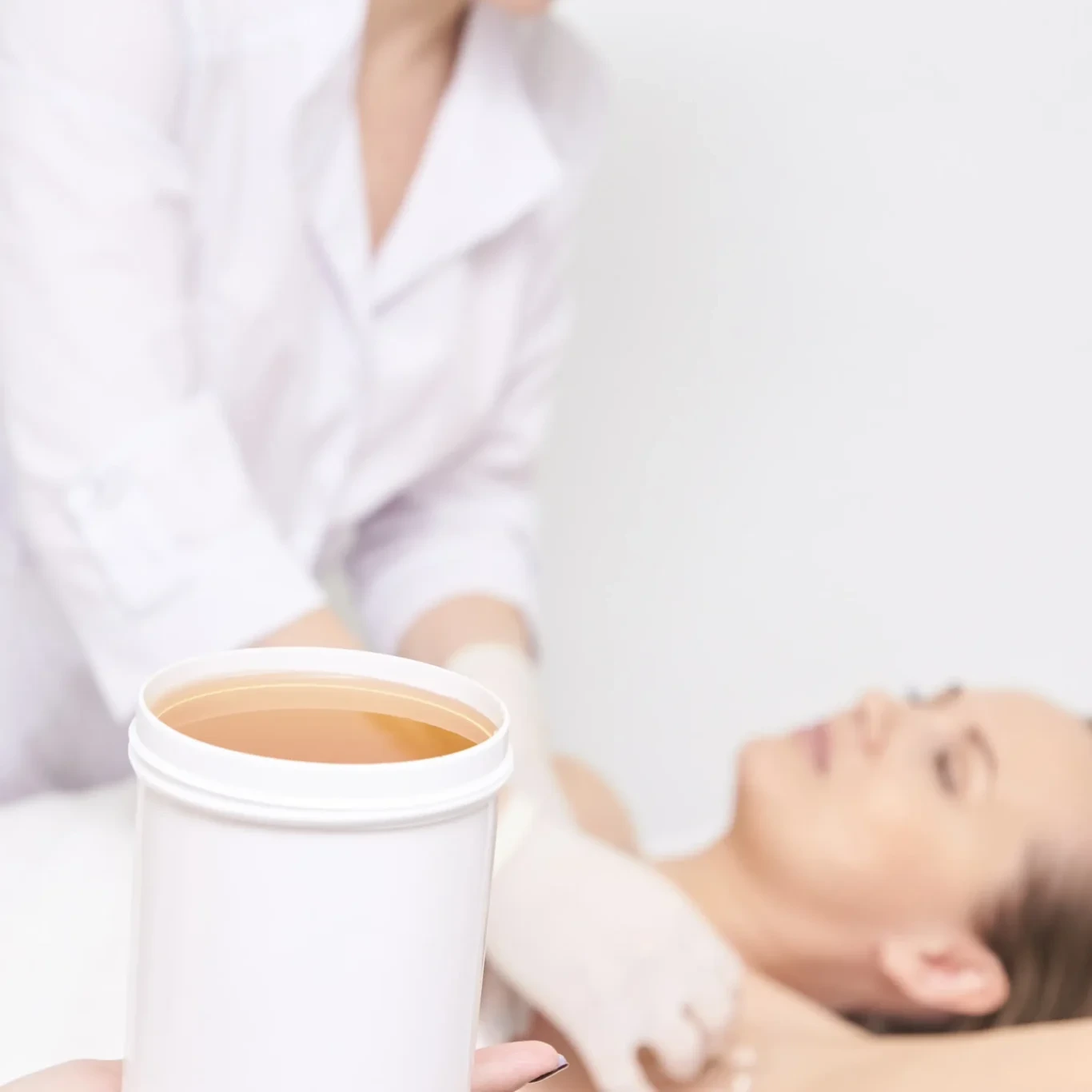 Professional intimate waxing care service